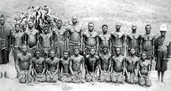 Africains captifs devenus esclaves
